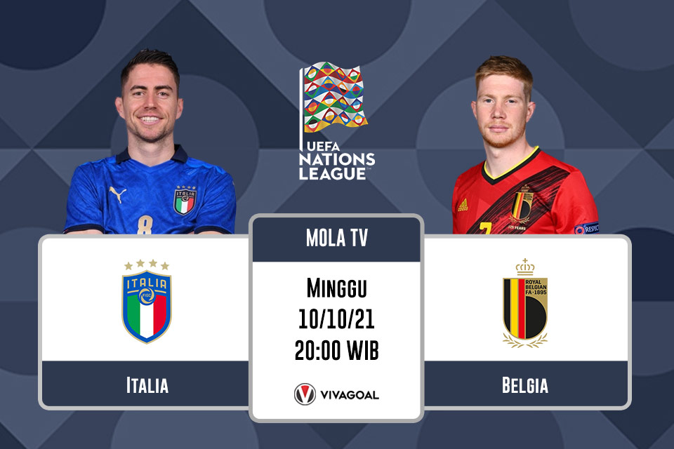 Italia vs Belgia în Nations League